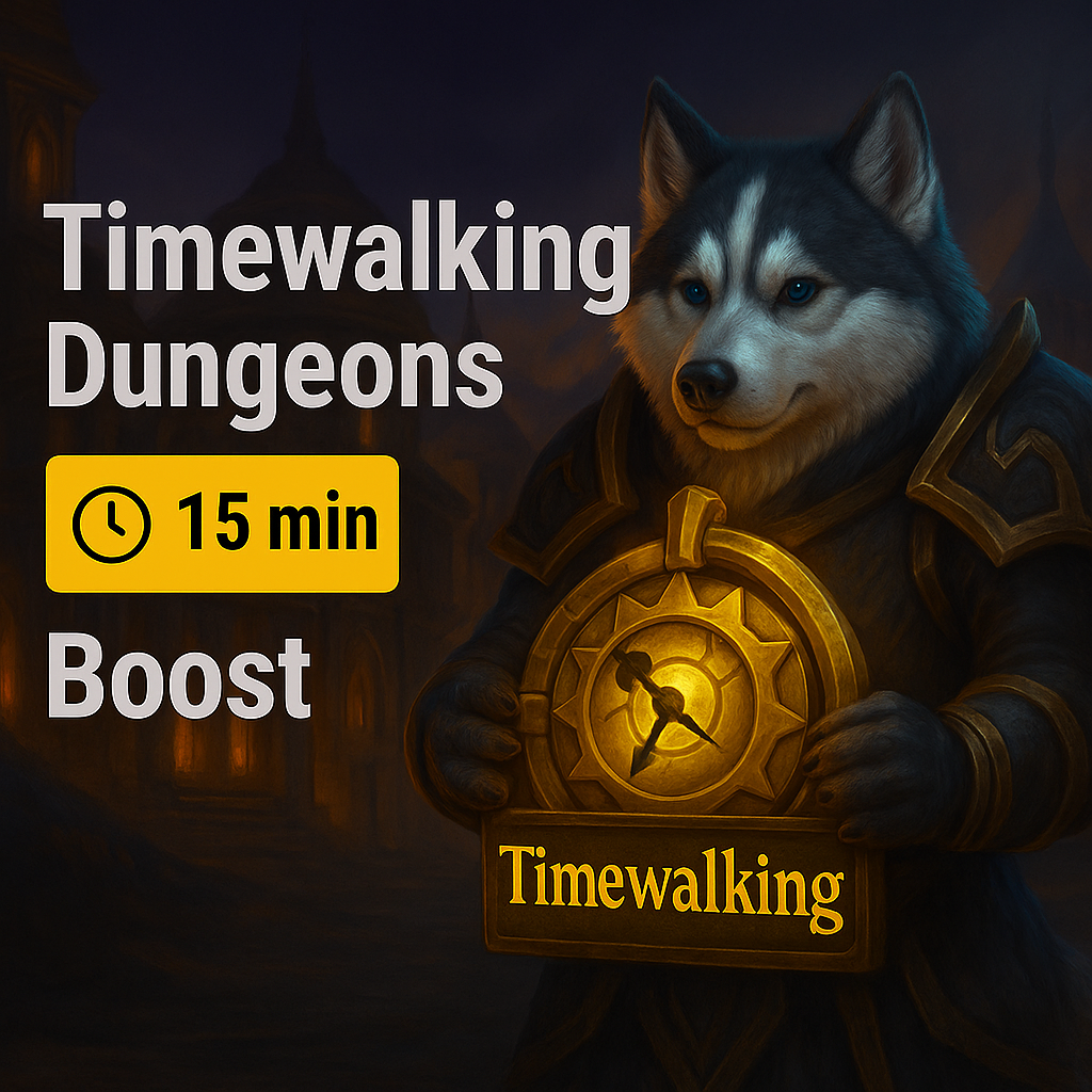 Timewalking Dungeons Boost in The War Within