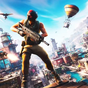 Fortnite pro player using optimal sensitivity setting in competitive match