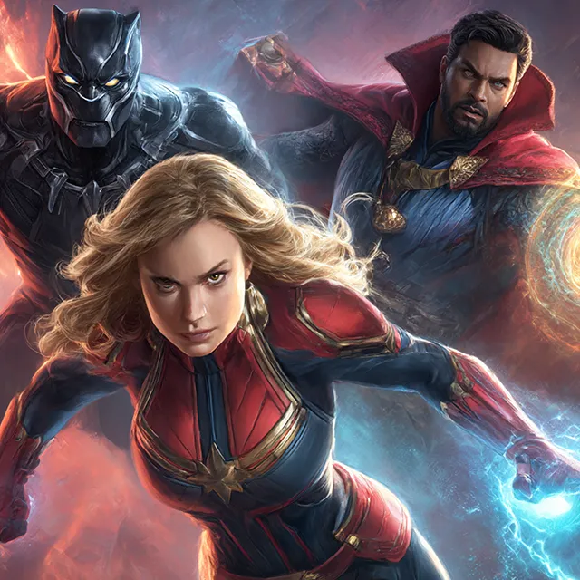 close-up image of popular Marvel hero for game boosting website