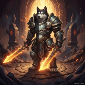 Najlepsze klasy DPS w TBC Classic Phase 1. Logo Huskyboost.