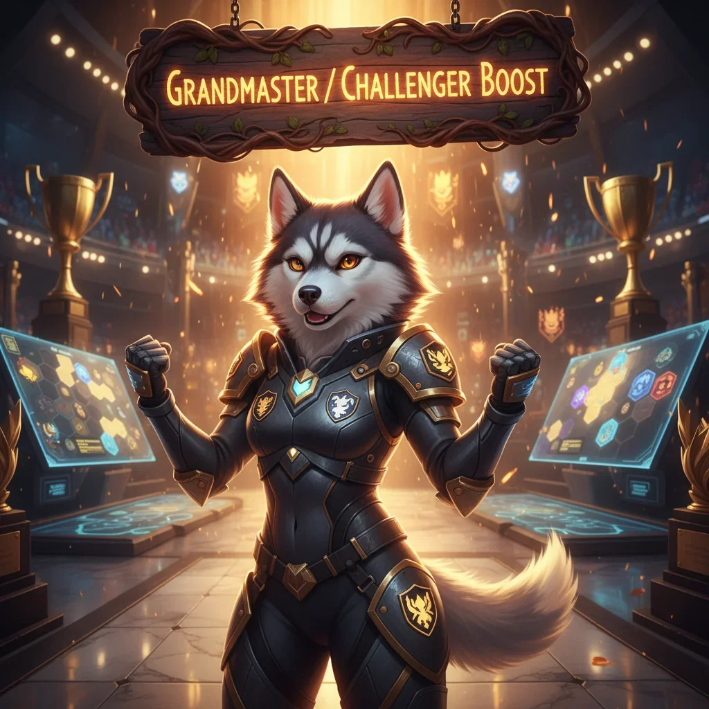 TFT Grandmaster/Challenger Boost by Huskyboost
