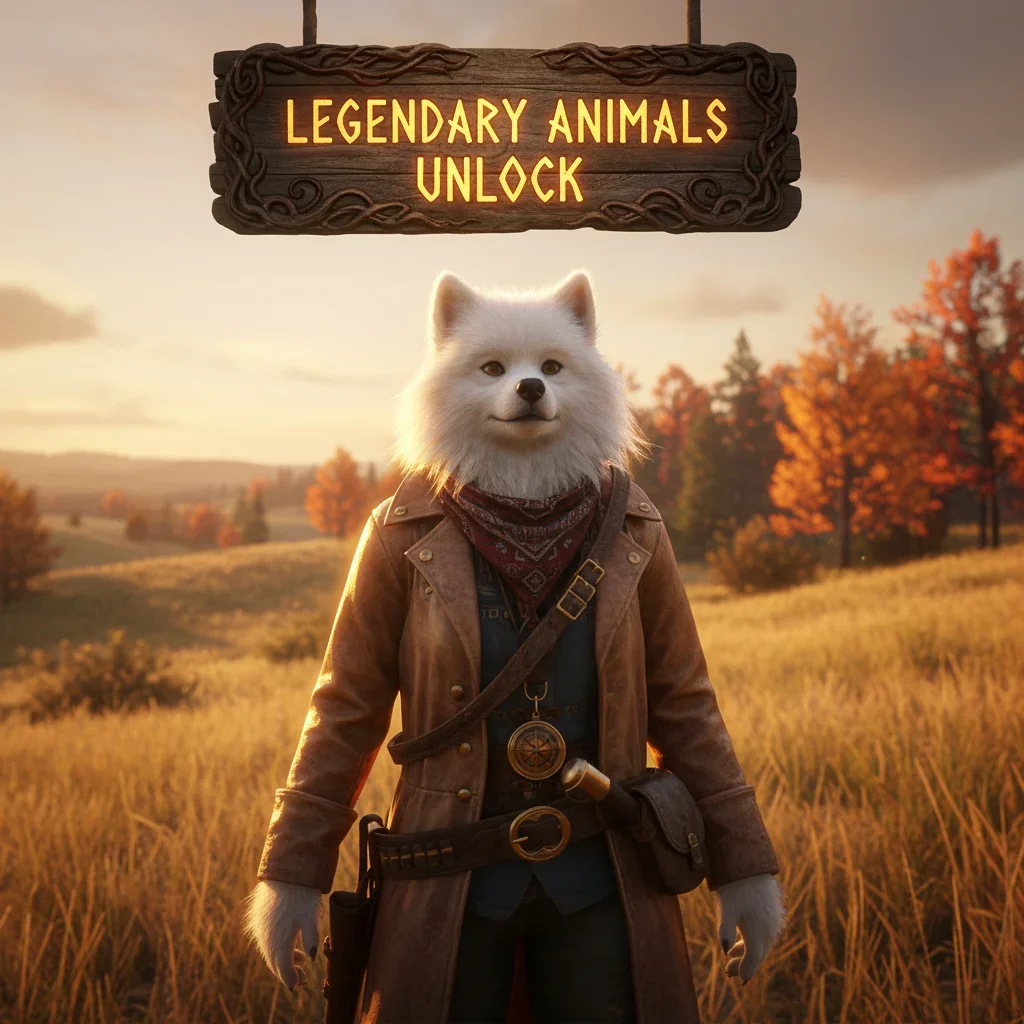 Red Dead Redemption 2 Legendary Animals Unlock Service by Huskyboost