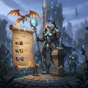 Průvodce Tier List pro pozici 5 v Dota 2 boost service