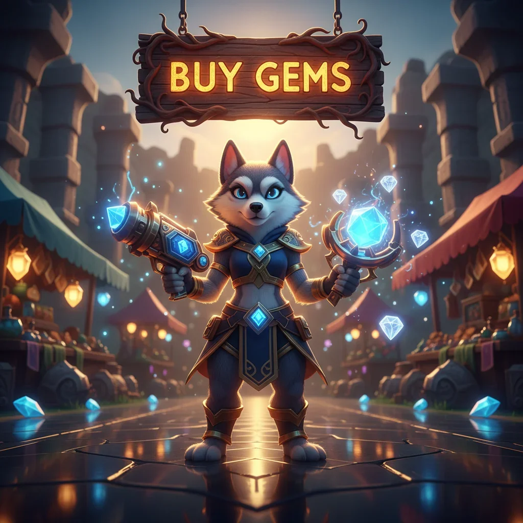 Brawl Stars Gems Boost Service on Huskyboost.com