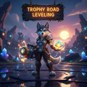 Huskyboost.com Brawl Stars Trophy Road Leveling Boost Service