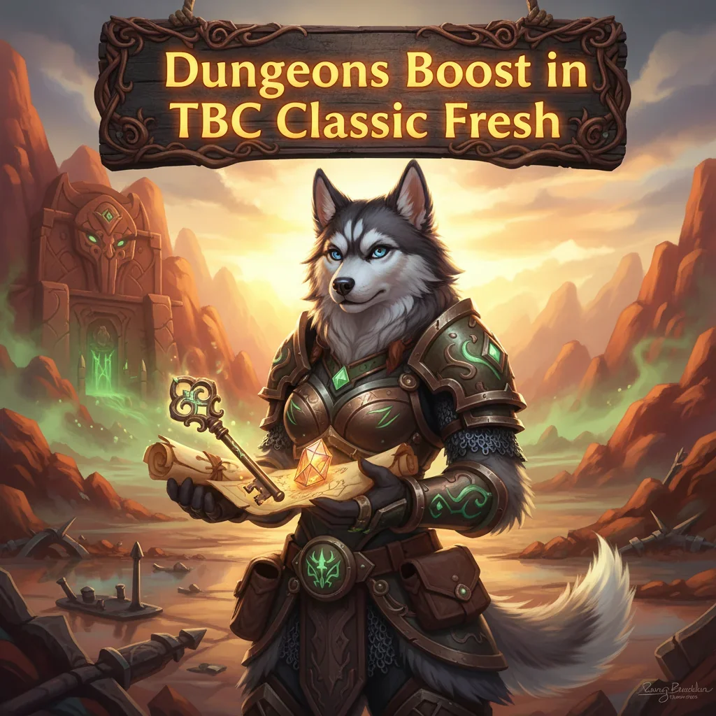 TBC Classic Fresh Anniversary Dungeons Boost