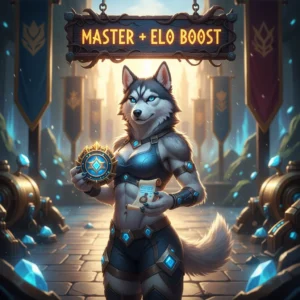 League of Legends Elo Rank Master+ Boost services offered by Huskyboost.com