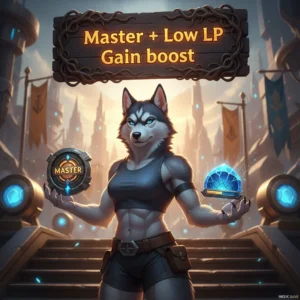 Huskyboost Elo Rank Master+ with low LP gain boost service