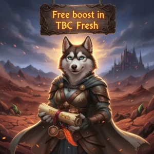 Free boost in TBC Fresh - Huskyboost.com
