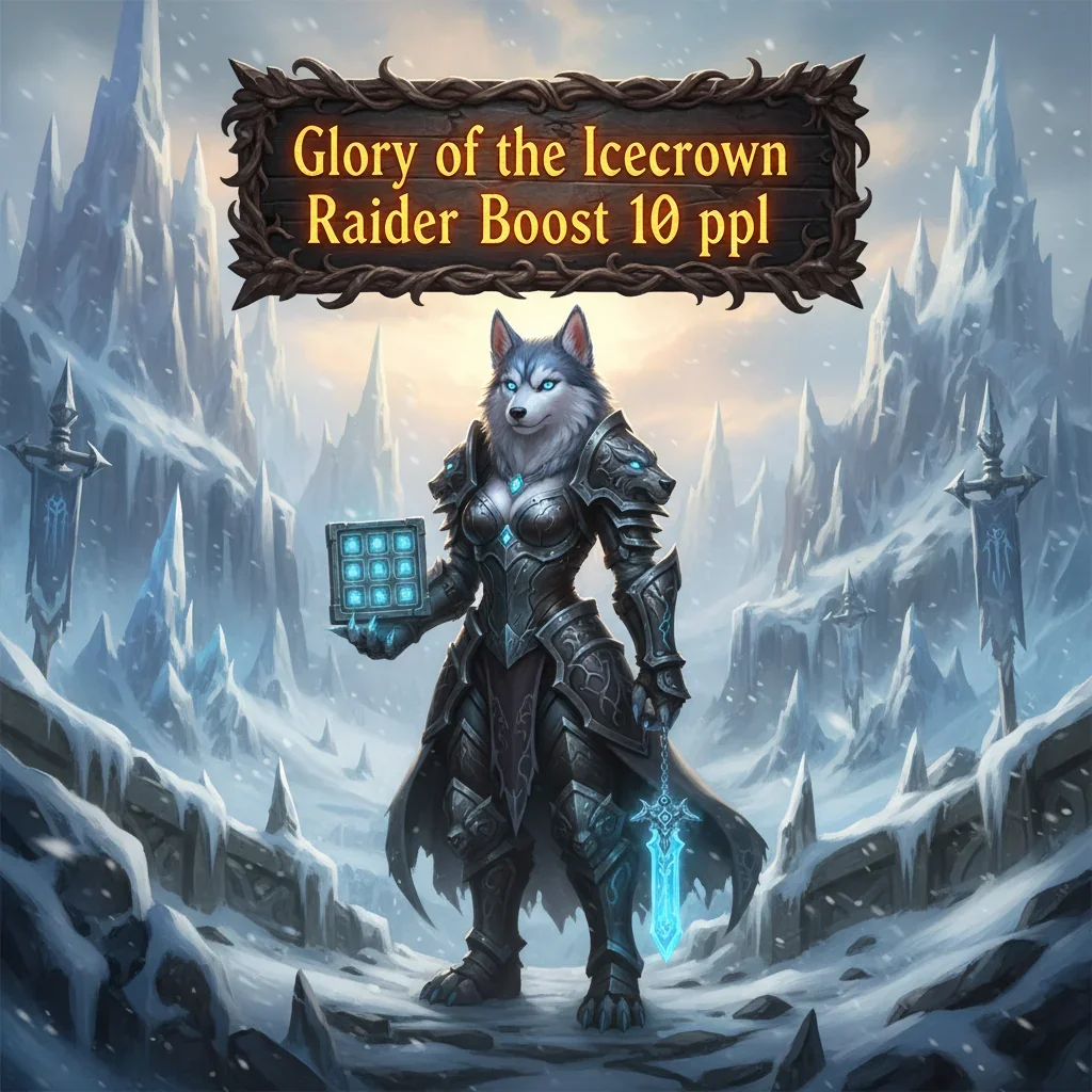 Glory of the Icecrown Raider 10-player boost - Huskyboost.com