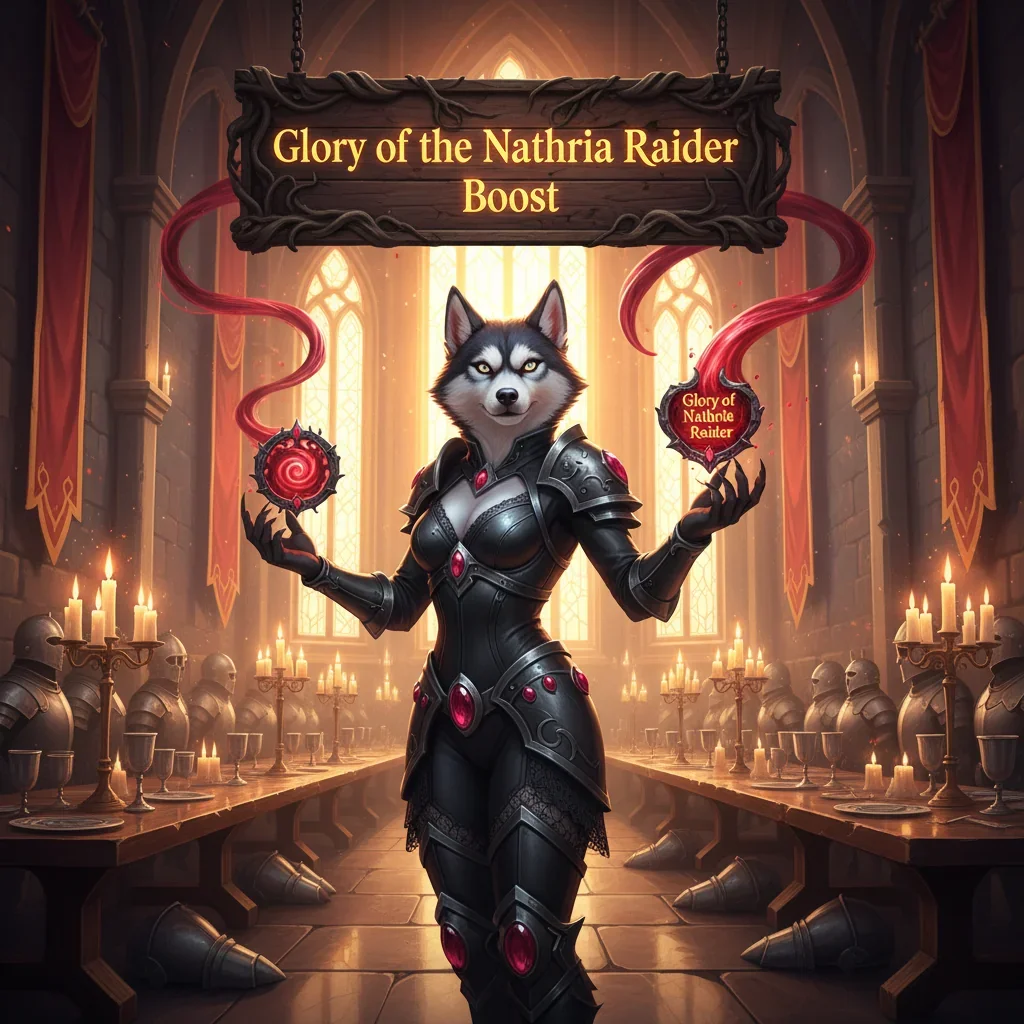 Huskyboost Glory of the Nathria Raider Boost service, a WoW achievement boost.