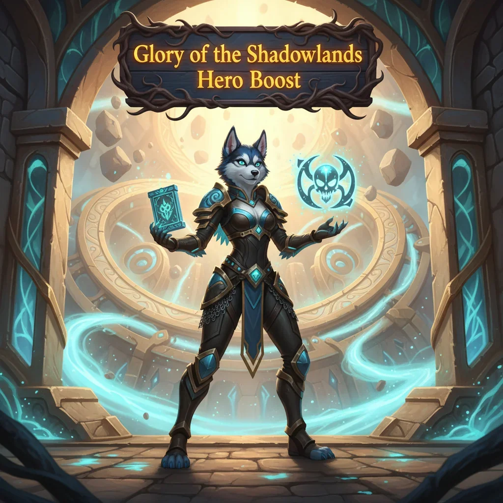 Glory of the Shadowlands Hero Boost - Achieve your WoW Shadowlands Heroic achievements with Huskyboost's expert services.