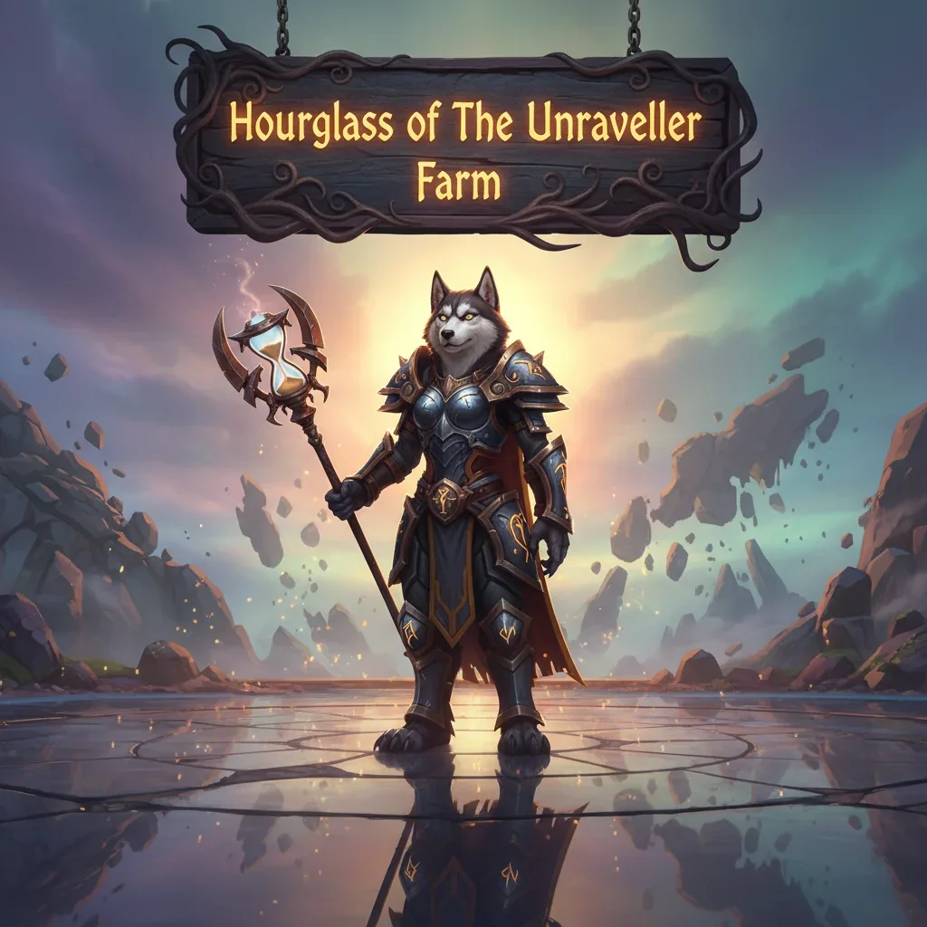 Hourglass of The Unraveller boost service for WoW TBC Fresh servers on Huskyboost.com