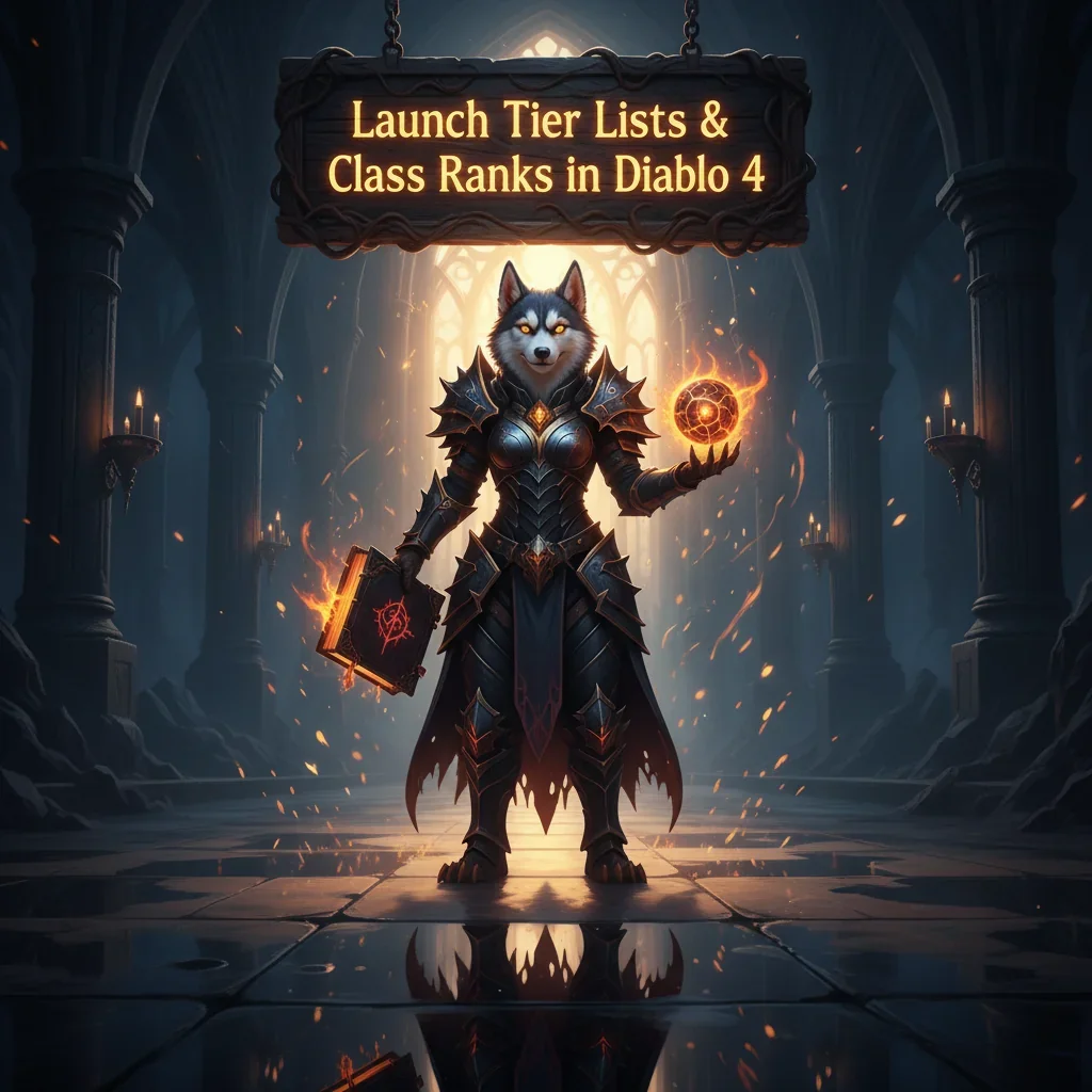 Diablo 4 Launch Tier List and Class Rankings for Huskyboost.com