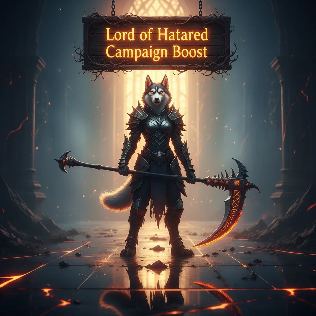 Diablo 4 Lord of Hatred Campaign Boost service by Huskyboost
