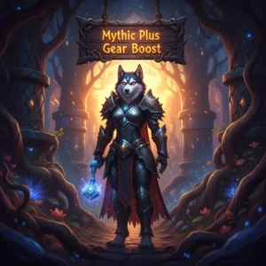 WoW Mythic Plus Gear Boost by Huskyboost Midnight