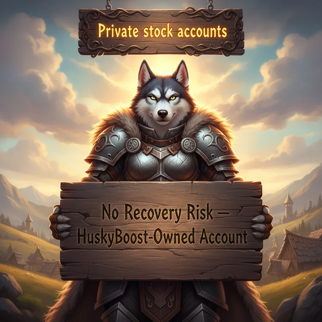 WoW Classic ERA Private Stock Accounts for Sale - Huskyboost