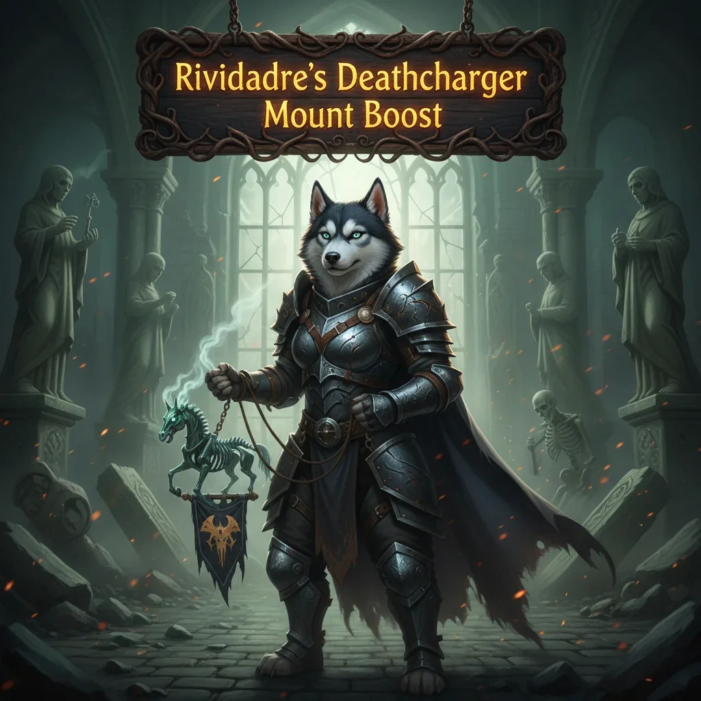 Rivendare's Deathcharger Mount Boost in WoW TBC Fresh