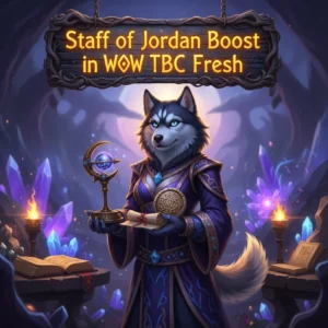 Jordan's Staff Boost in WoW TBC Fresh