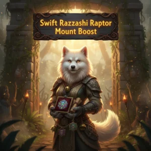 Swift Razzashi Raptor Mount Boost in WoW TBC Fresh
