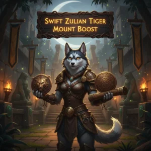 Swift Zulian Tiger Mount Boost in WoW TBC Fresh