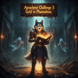 Image showing Phasmophobia's Apocalypse Challenge 3 Gold Boost completion service