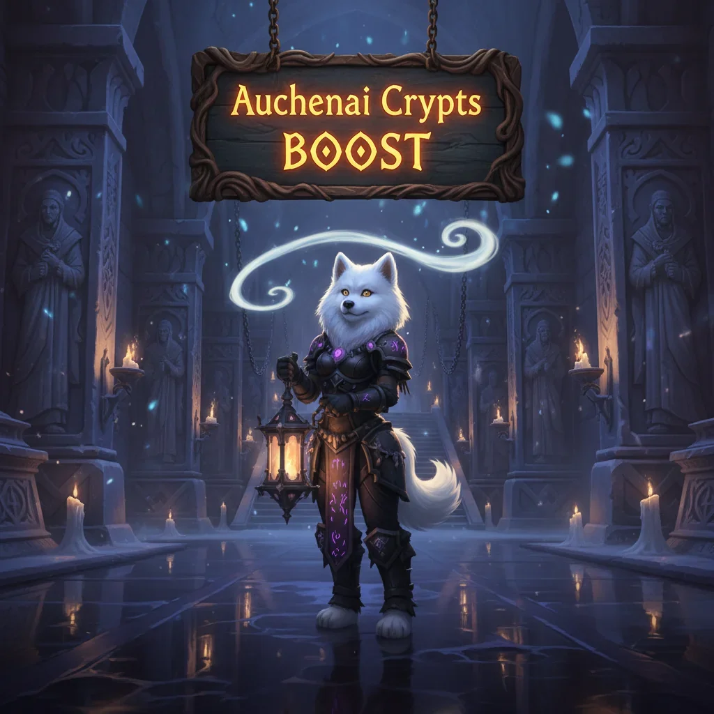 WoW TBC Fresh Auchenai Crypts Dungeon Boost - Get powerful gear quickly!