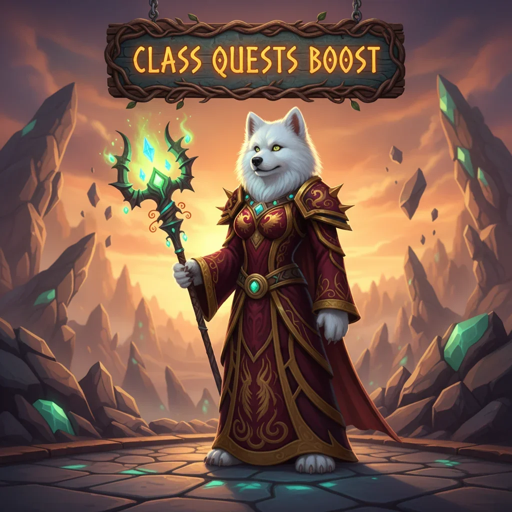 Level up with Class Quests Boost in WoW TBC Fresh