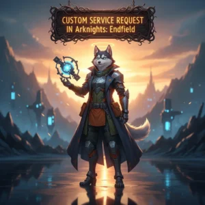 Custom service request in Arknights: Endfield