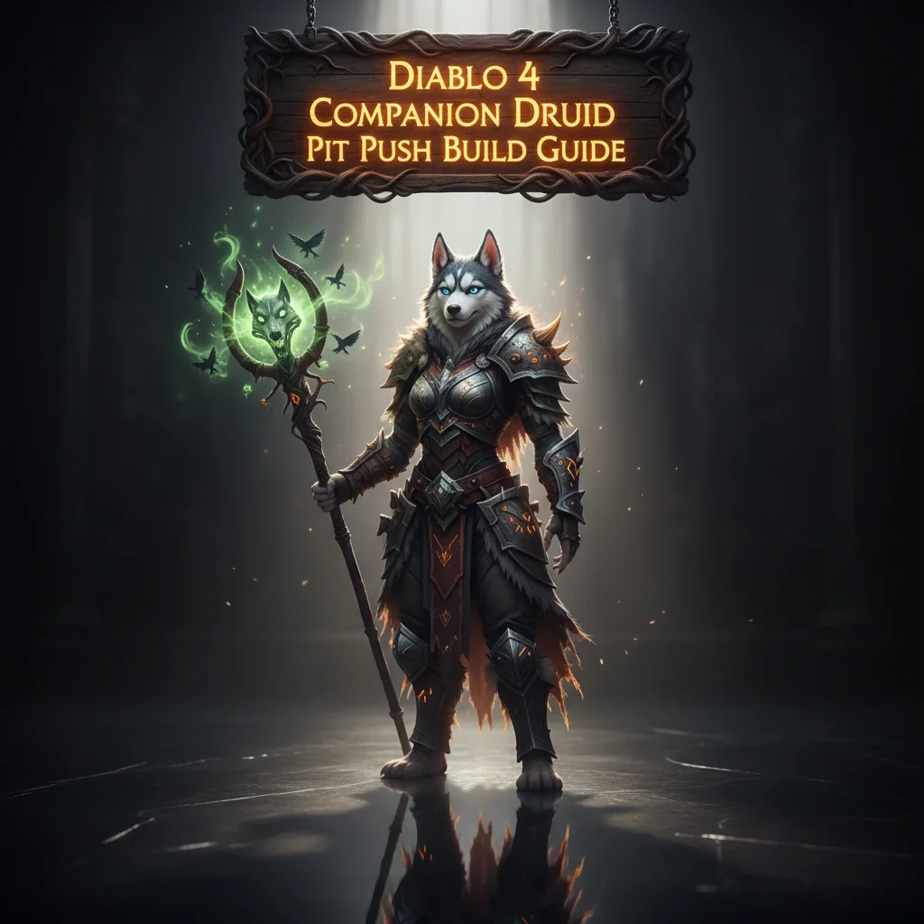Diablo 4 Companion Druid Pit Push Build