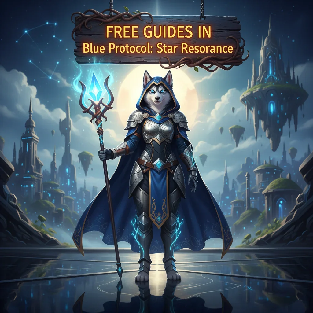 Blue Protocol Star Resonance guides, free walkthroughs and tips for HuskyBoost users