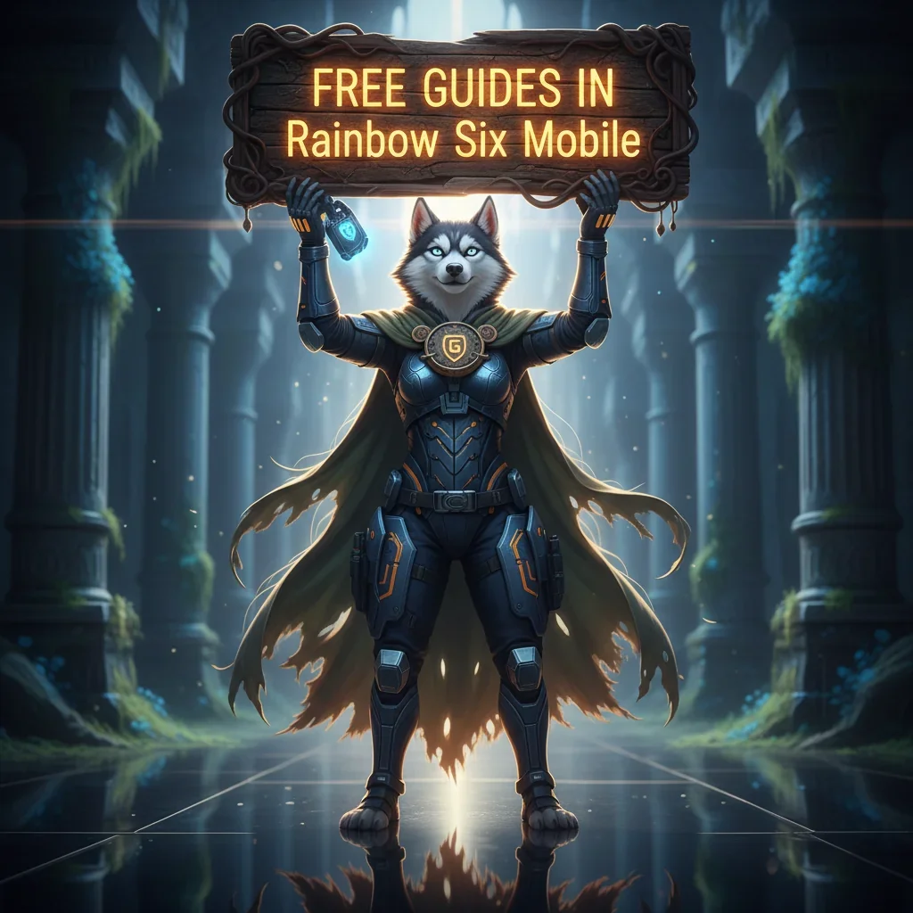Free guides for Rainbow Six Mobile on Huskyboost.com, featuring gameplay tips, operator strategies, and map breakdowns.