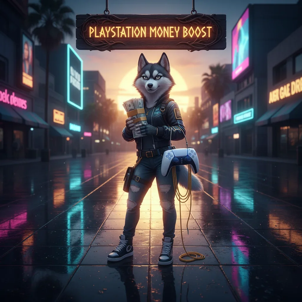 GTA Online PlayStation Money Boost - Secure and Fast Cash for your PS4/PS5 Account