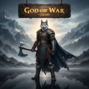 Kratos and Atreus from God of War (2018) in a dramatic pose, representing boosting services