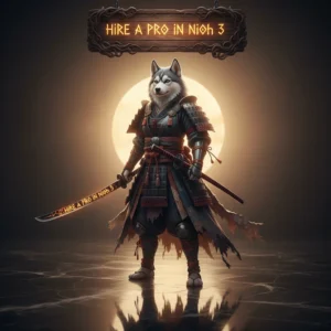 Two skilled players in Nioh 3 engaging in a fierce battle against a formidable Yokai boss.