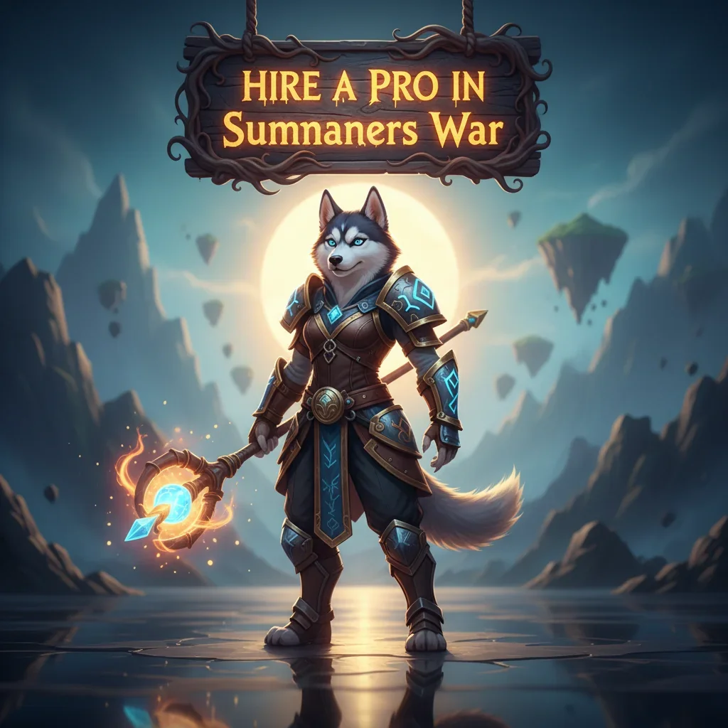 Professional Summoners War player battling in a competitive match, showcasing high-level gameplay and strategic unit deployment.