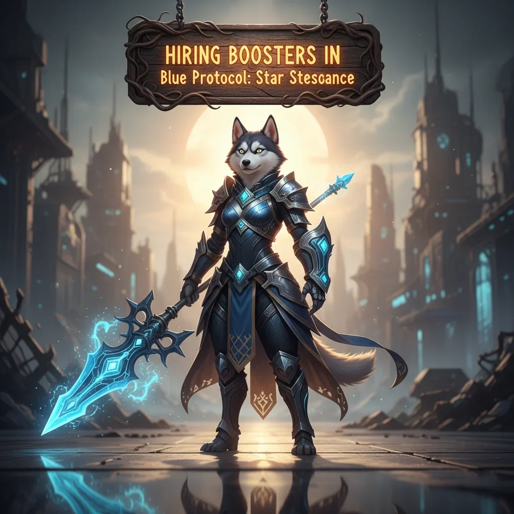 Hiring Boosters in Blue Protocol: Star Resonance