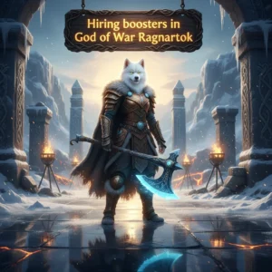 An image featuring characters from God of War Ragnarok, symbolizing a boosting service.