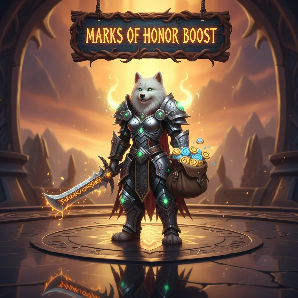 WoW TBC Fresh server Marks of Honor boost service from Huskyboost