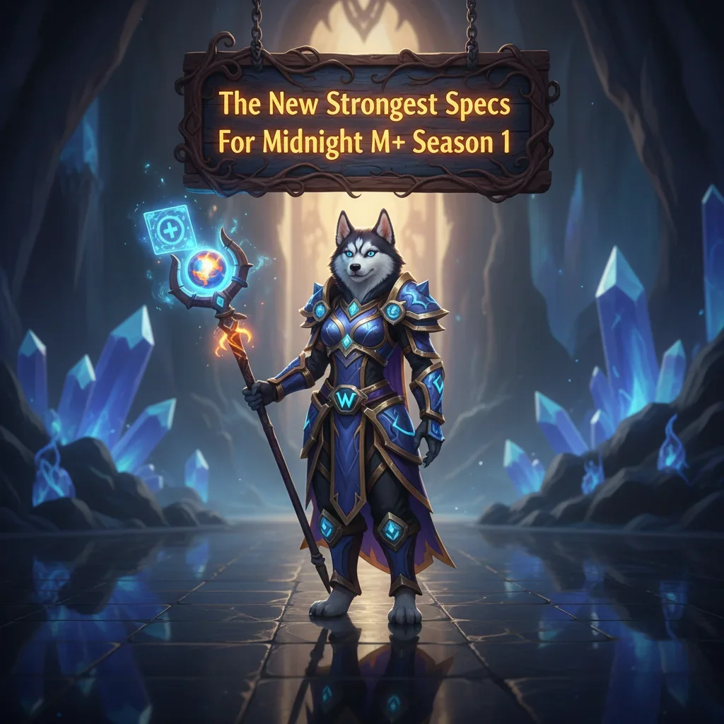 Midnight Season 1 Mythic Plus Best Specs Tier List by Huskyboost