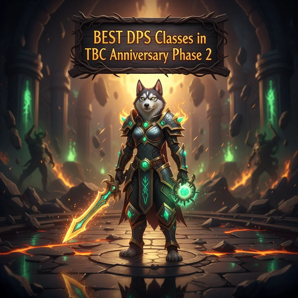 WoW TBC Classic Phase 2 DPS Tier List