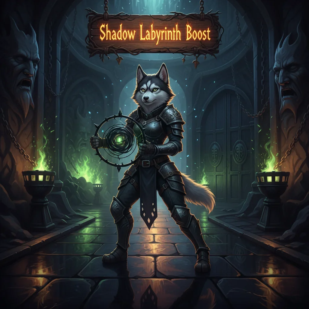 WoW TBC Fresh Shadow Labyrinth Dungeon Boost – Huskyboost.com