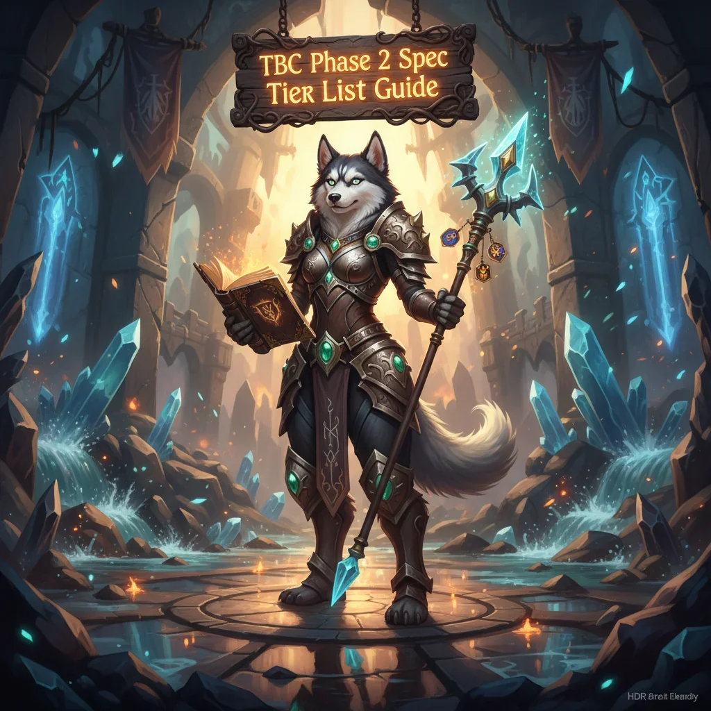 WoW TBC Classic Anniversary: TBC Phase 2 Spec Tier List Guide by Huskyboost