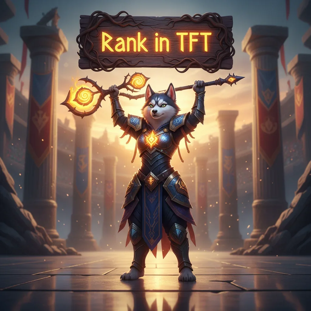 TFT Elo League Boost - Get your desired rank in Teamfight Tactics with Huskyboost.com