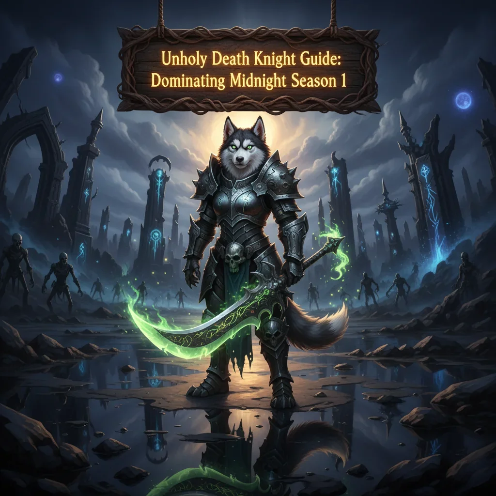 Unholy Death Knight Guide Dominating Midnight Season 1 Keystone Dungeons