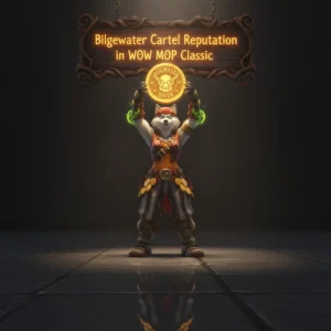 Fantasy artwork of an anthropomorphic husky character representing Bilgewater Cartel reputation content and objectives in WoW.