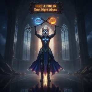 Fantasy artwork of an anthropomorphic Husky character in a themed outfit, representing game objectives.
