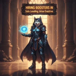 A fantasy game-inspired image with an anthropomorphic Husky character in themed attire, representing game objectives.