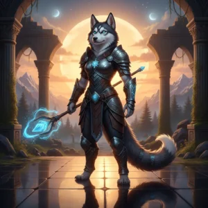Mchoro wa kifahari unaohusiana na yaliyomo kwenye mfumo wa Elo katika League of Legends, unaoangazia changamoto za ushindani na malengo ya kucheza nafasi.