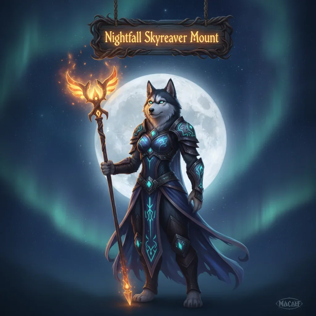 Nightfall Skyreaver Mount Boost in WoW Midnight